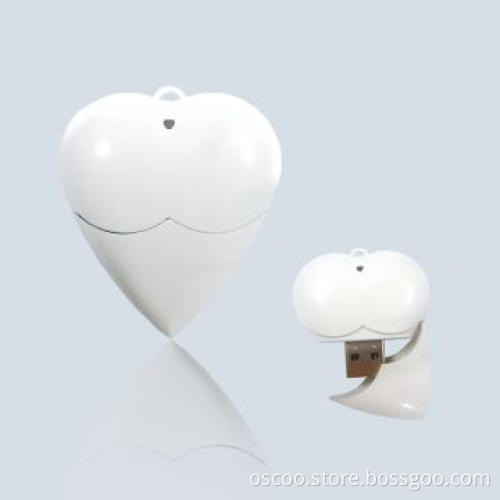 OEM usb keys, heart shape thumb drive